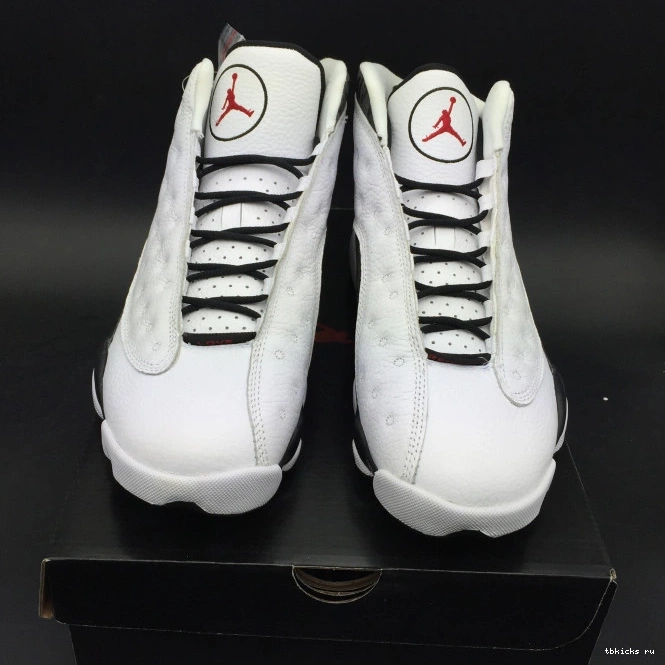 Rep TB 13 mens white  RETRO AIR AND SNGL DAY RESPECT